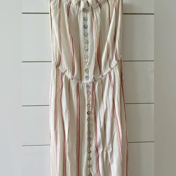 Elan International Strapless Stripe Maxi Cover-Up Dress - Picture 3 of 13